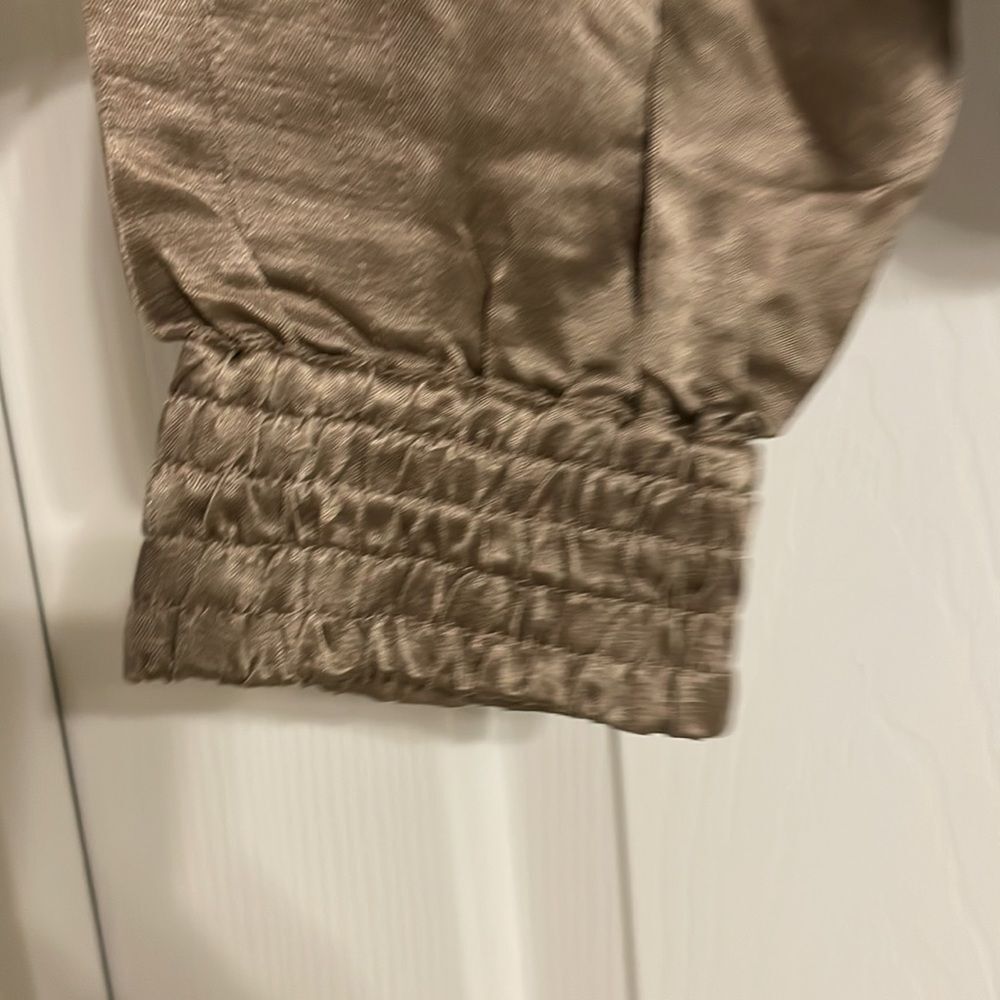 Silk Bomber Jacket - image 4